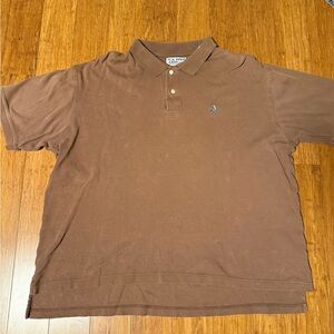U.S. Polo Assn. Men's Brown Polo Shirt